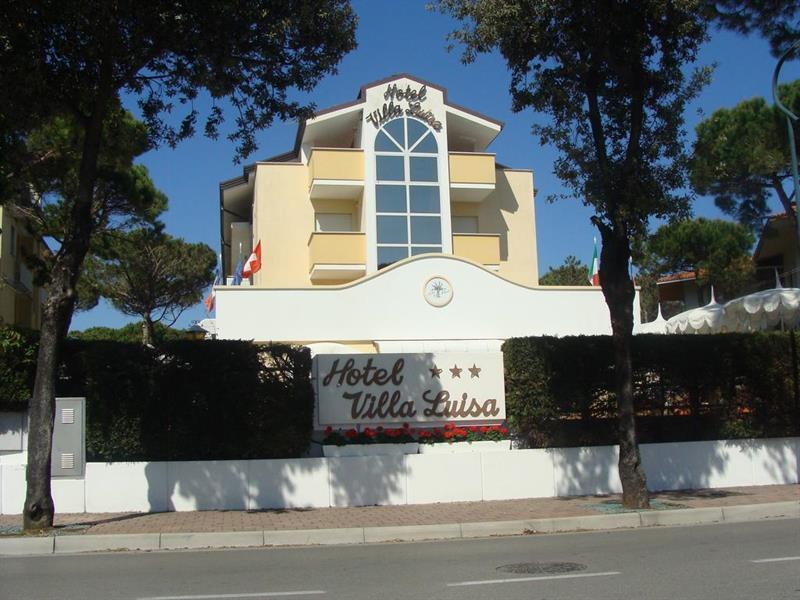Hotel Villa Luisa Lignano Sabbiadoro Eksteriør billede